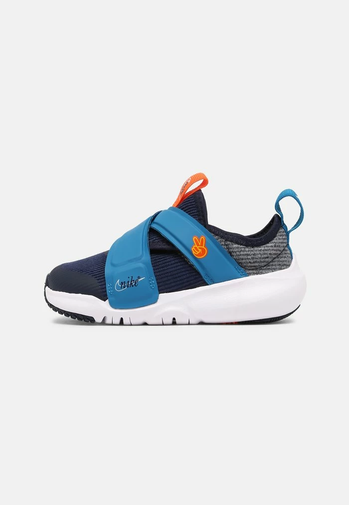 Nike Sportswear FLEX ADVANCE UNISEX - Trainers - Midnight Navy/white/imperial Blue/orange