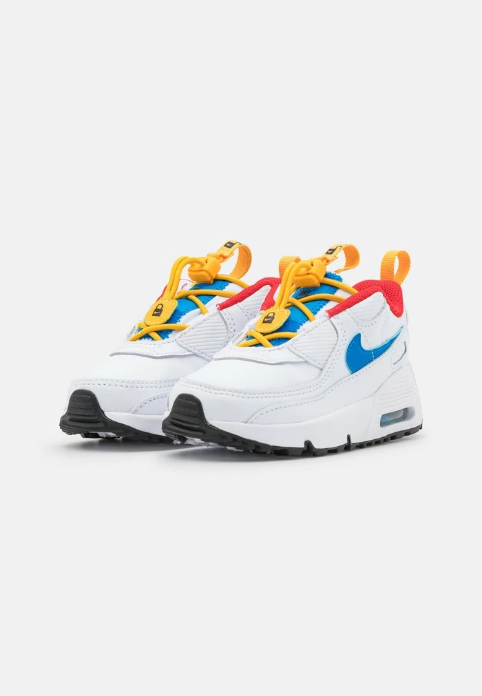 Nike Sportswear AIR MAX 90 TOGGLE UNISEX - Trainers - White/photo Blue/university Gold/university Red - Image 2
