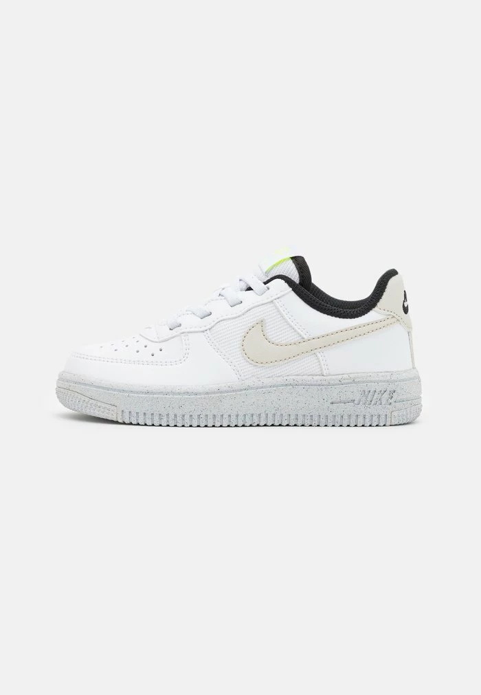 Nike Sportswear FORCE 1 CRATER CLASSIC BP UNISEX - Trainers - White/light Bone/volt/black