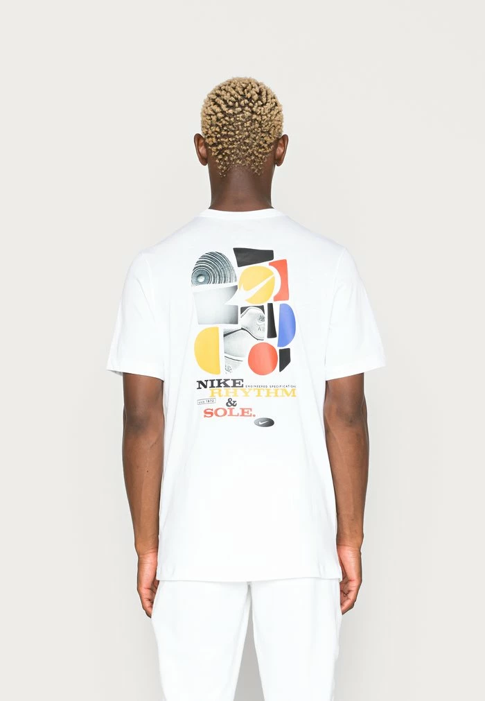 Nike Sportswear TEE RHYTHM - Print T-shirt - White