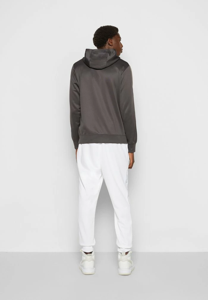 Nike Sportswear REPEAT HOODIE - Hoodie - Medium Ash/olive Grey/white - Image 4