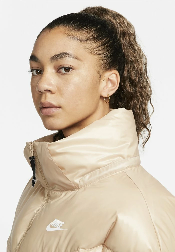 Nike Sportswear CITY - Down Coat - Hemp/white - Image 6