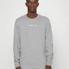 Nike Sportswear CORE TEE - Long Sleeved Top - Dark Grey Heather
