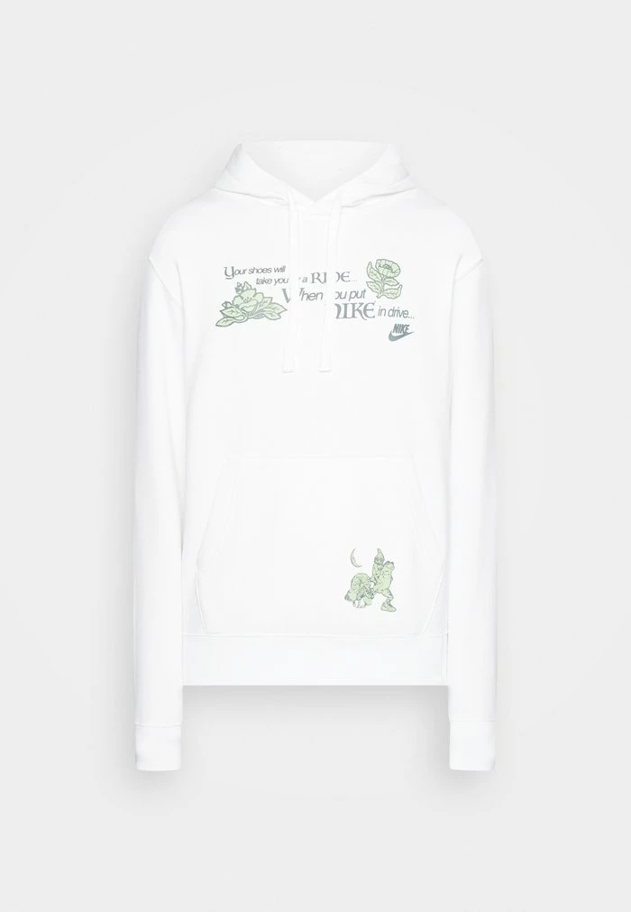 Nike Sportswear HOODIE OPEN CONCEPT - Sweatshirt - White - Image 5