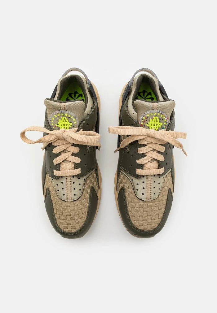 Nike Sportswear AIR HUARACHE CRATER UNISEX - Trainers - Cargo Khaki/limestone/sesame/black - Image 4