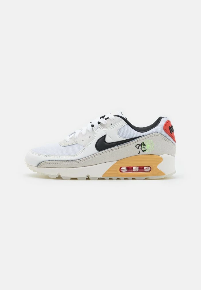 Nike Sportswear AIR MAX 90 XCAT NN - Trainers - White/black/light Bone/sesame/habanero Red/summit White