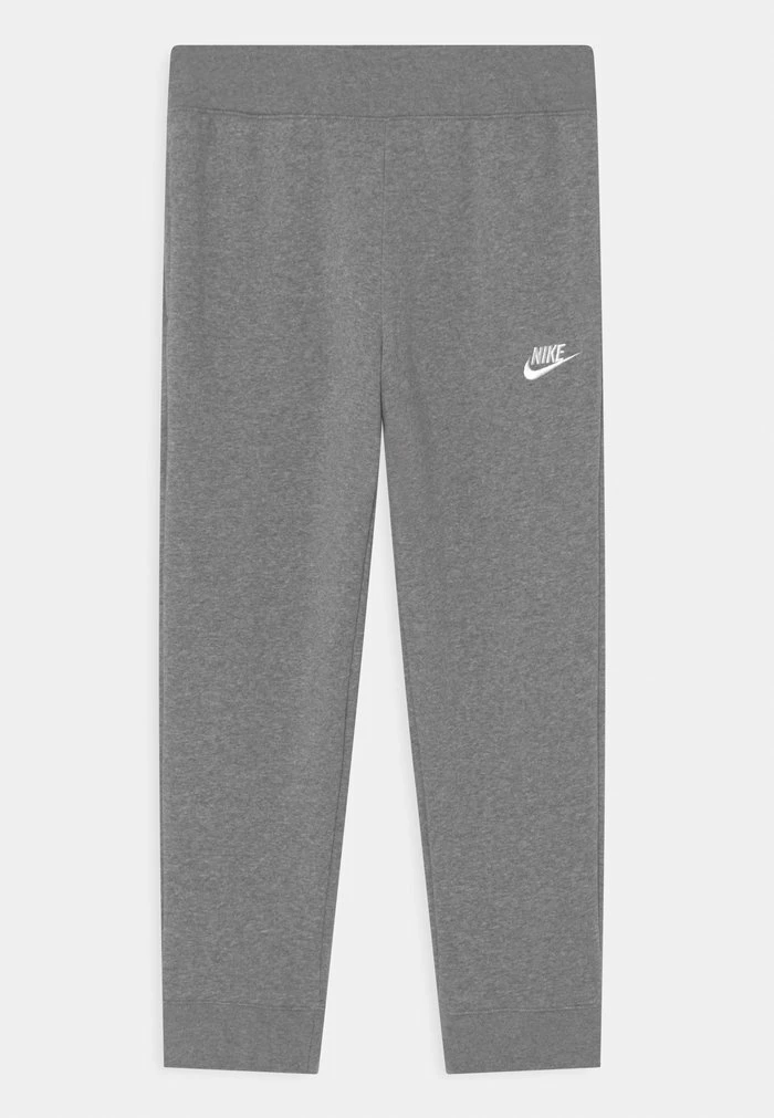 Nike Sportswear CLUB PANT - Tracksuit Bottoms - Carbon Heather/white