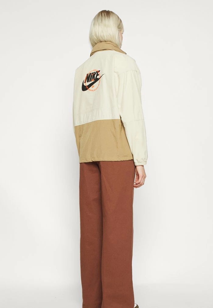 Nike Sportswear Windbreaker - Driftwood/rattan/safety Orange - Image 5