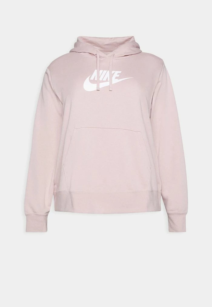 Nike Sportswear CLUB PLUS - Sweatshirt - Pink Oxford/white - Image 4