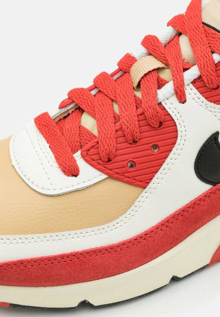 Nike Sportswear AIR MAX 90 GS UNISEX - Trainers - Sesame/black/red Clay/sail - Image 6
