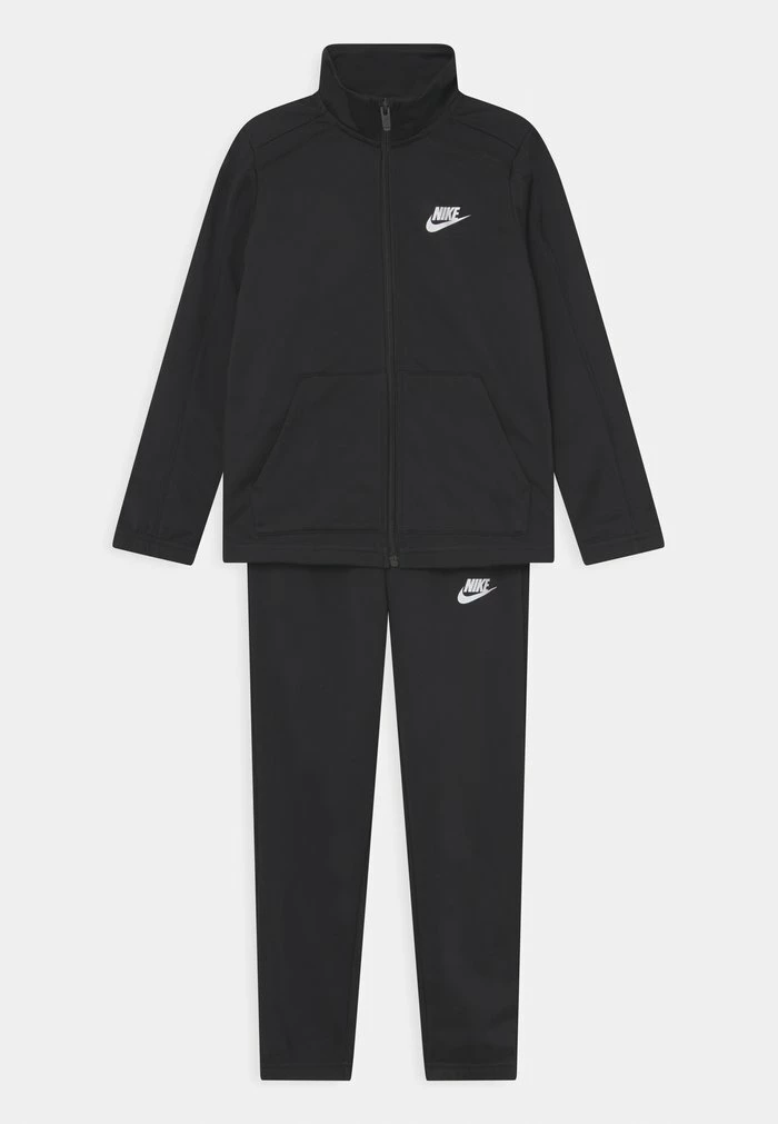 Nike Sportswear FUTURA - Tracksuit - Black/white
