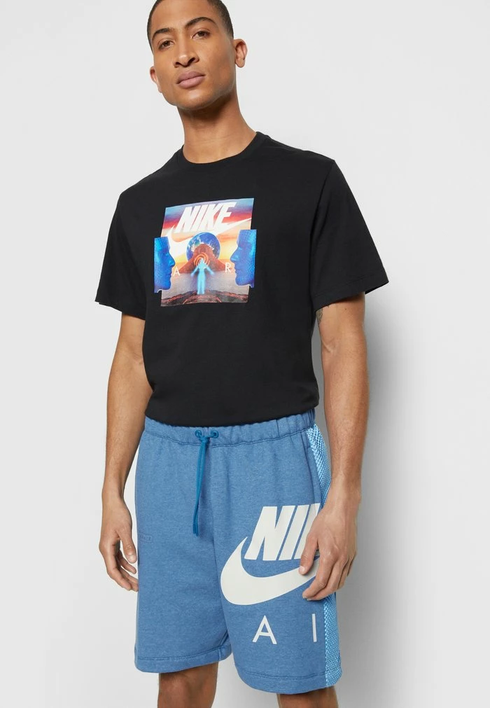 Nike Sportswear AIR - Shorts - Marina Blue/university Blue/light Bone - Image 6