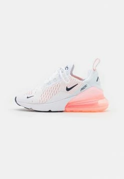 Nike Sportswear AIR MAX 270 - Trainers - White/midnight Navy/atmosphere/bleached Coral