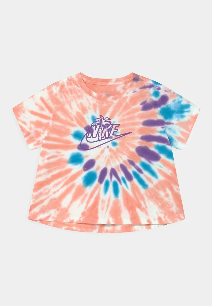 Nike Sportswear TEE SPRING BREAK CROP - Print T-shirt - White