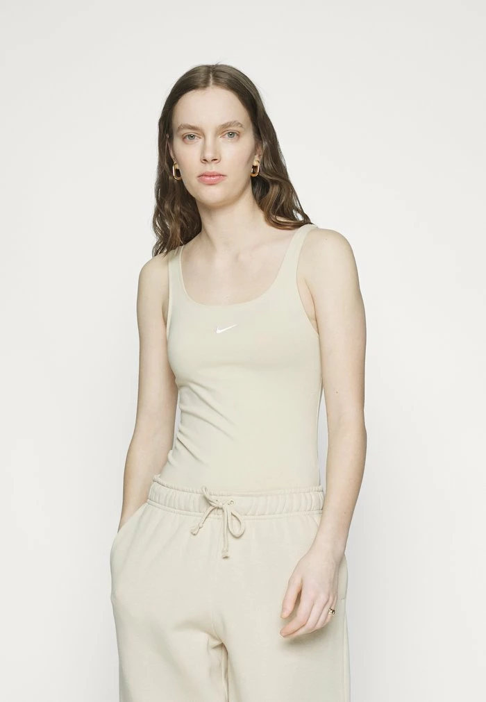 Nike Sportswear CAMI TANK - Top - Sanddrift/white - Image 3