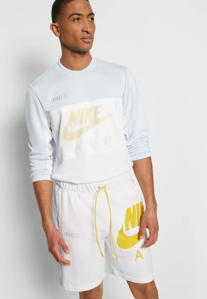 Nike Sportswear AIR - Shorts - White/football Grey/vivid Sulfur - Image 6