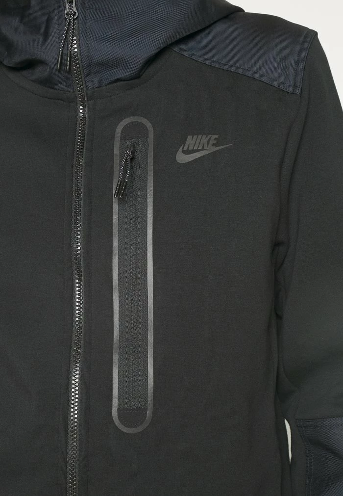 Nike Sportswear OVERLAY - Zip-up Sweatshirt - Black - Image 8
