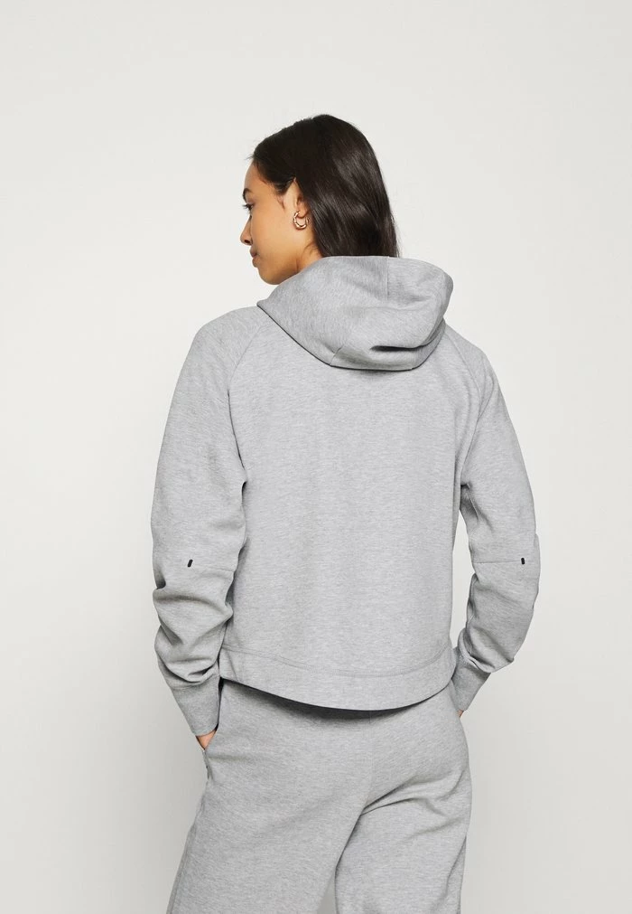 Nike Sportswear Hoodie - Dk Grey Heather/black - Image 3