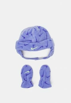 Nike Sportswear PRINTED TRAPPER SET - Beanie - Light Thistle