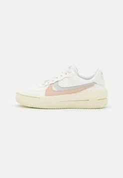 Nike Sportswear W AF1 PLATFORM - Trainers - Sail/light Silver/shimmer/arctic Orange/coconut Milk