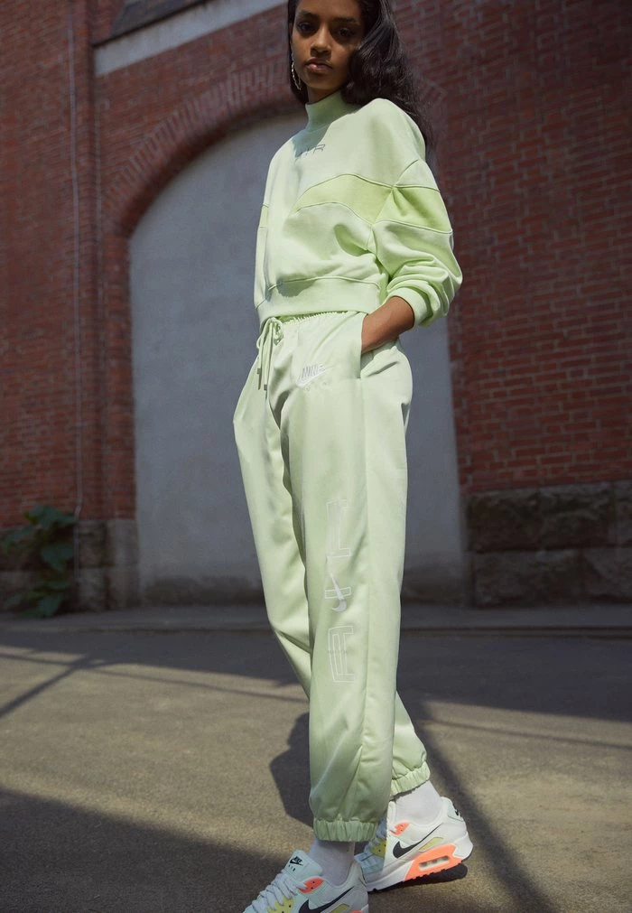 Nike Sportswear Tracksuit Bottoms - Lime Ice/white - Image 2