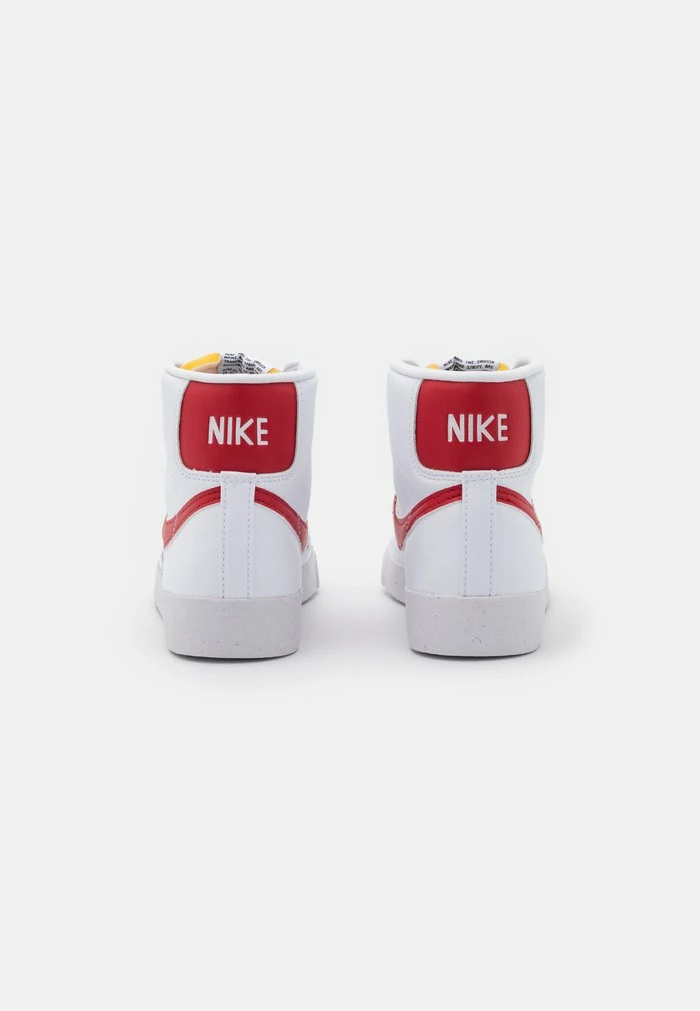 Nike Sportswear BLAZER MID '77 NEXT NATURE 2 - High-top Trainers - White/gym Red/black - Image 3