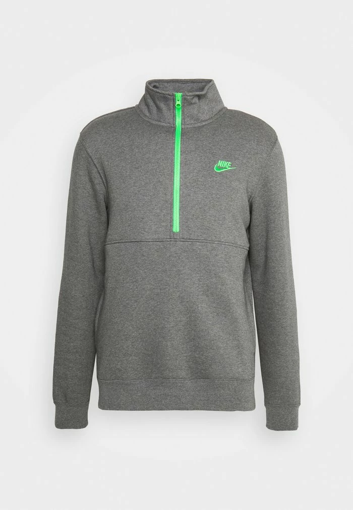 Nike Sportswear CLUB - Sweatshirt - Charcoal Heather - Image 6