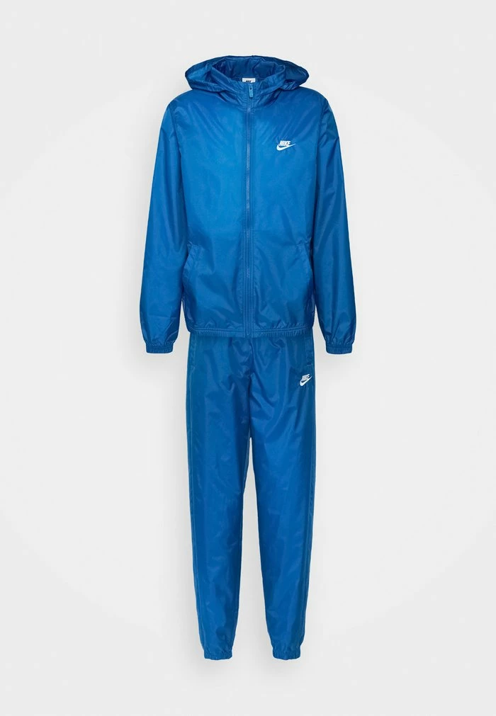 Nike Sportswear CLUB TRACK SUIT - Tracksuit - Dark Marina Blue/white - Image 11
