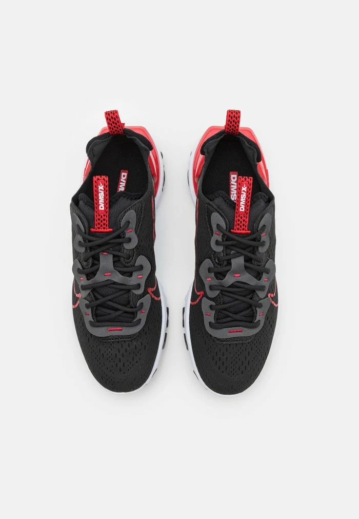 Nike Sportswear REACT VISION SC UNISEX - Trainers - Black/university Red/iron Grey/white - Image 6