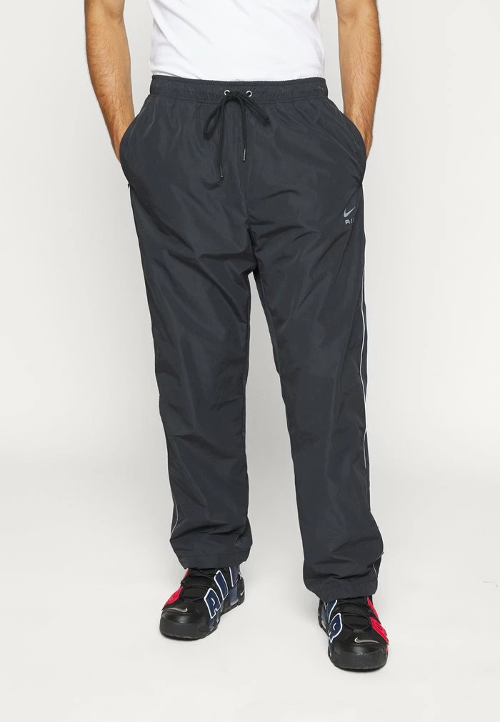 Nike Sportswear AIR PANT - Tracksuit Bottoms - Black/white - Image 4