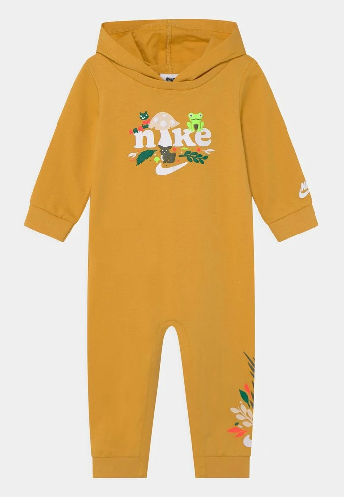 Nike Sportswear FOREST FORAGERS HOODED COVERALL UNISEX - Jumpsuit - Yellow Ochre
