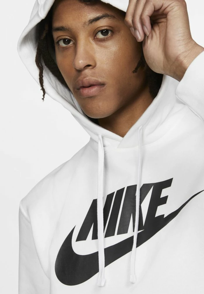 Nike Sportswear CLUB HOODIE - Hoodie - White - Image 4