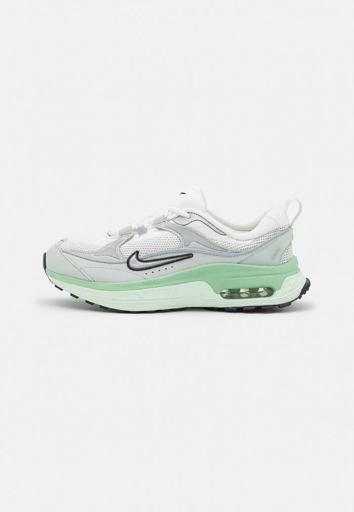 Nike Sportswear W AIR MAX BLISS NN - Trainers - Summit White/metallic Silver/black/light Silver/enamel Green/barely Green