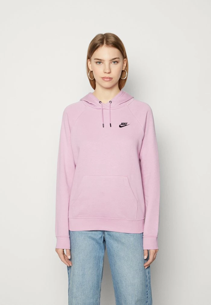 Nike Sportswear HOODIE - Sweatshirt - Orchid/black