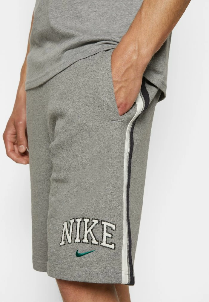 Nike Sportswear RETRO - Tracksuit Bottoms - Grey Heather - Image 7