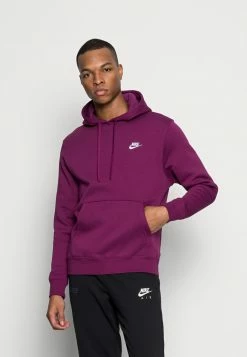 Nike Sportswear CLUB HOODIE - Hoodie - Sangria