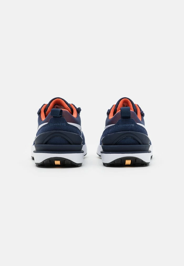 Nike Sportswear WAFFLE ONE - Trainers - Midnight Navy/white/orange/melon Tint - Image 3