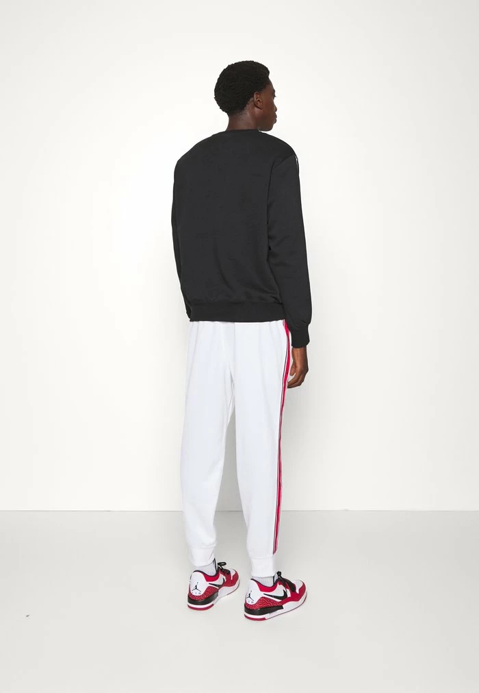 Nike Sportswear REPEAT - Tracksuit Bottoms - White/black - Image 5