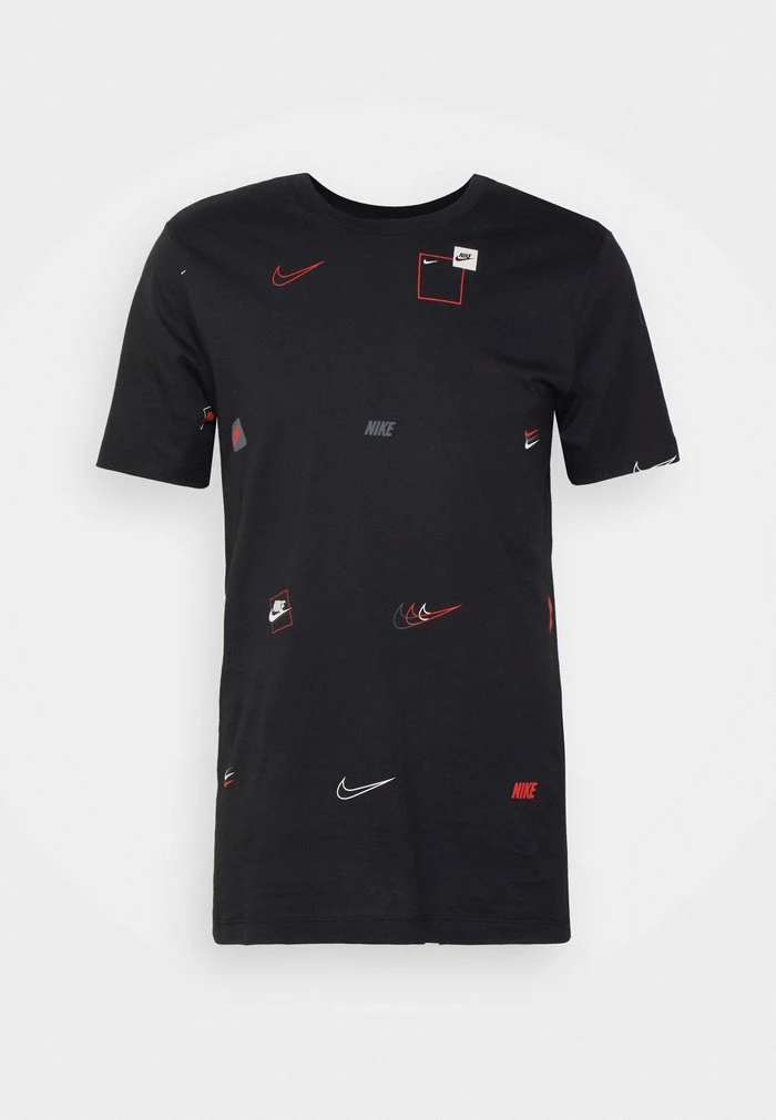Nike Sportswear LOGO TEE - Print T-shirt - Black - Image 4
