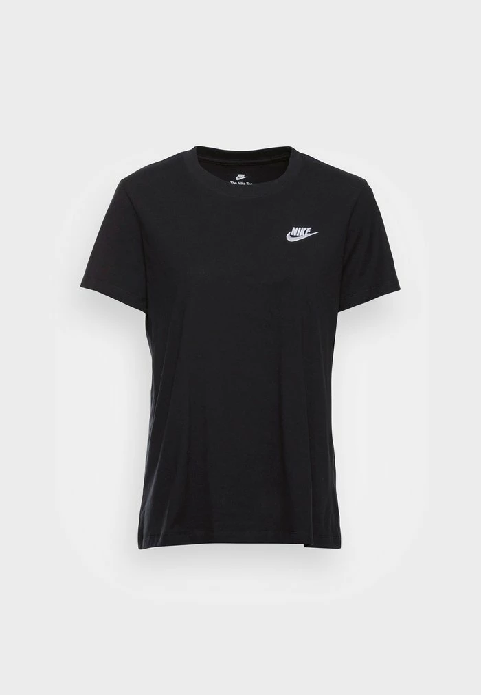Nike Sportswear CLUB TEE - Basic T-shirt - Black - Image 4