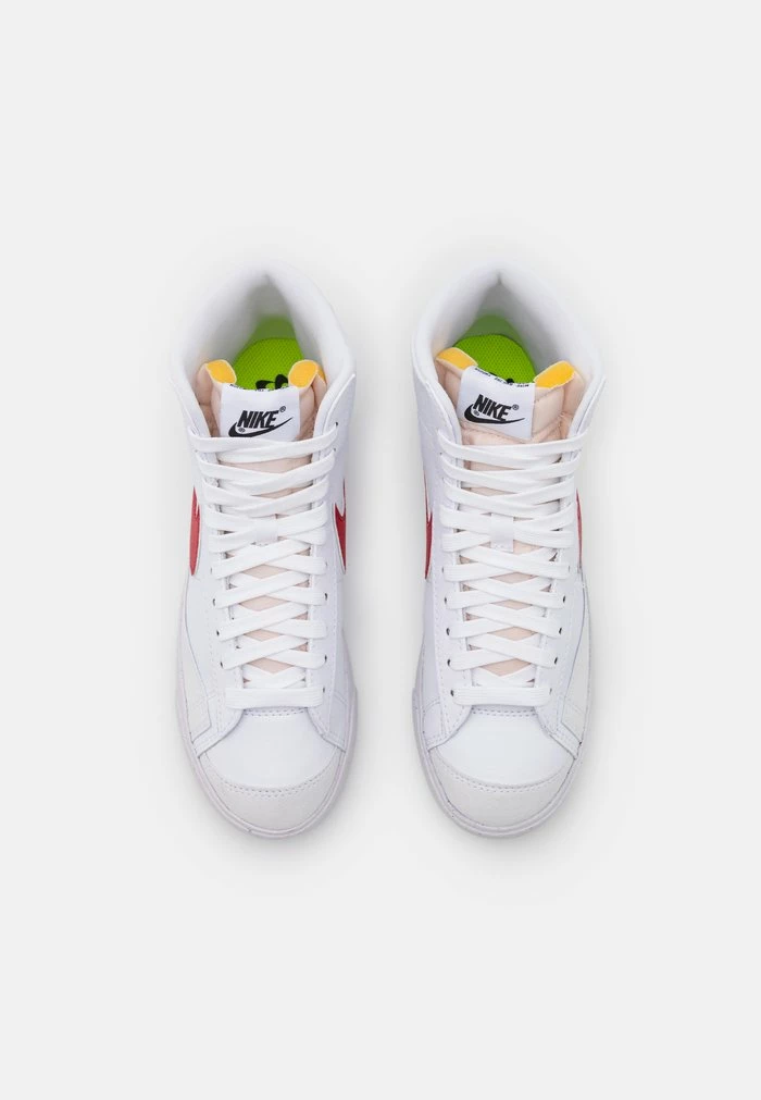 Nike Sportswear BLAZER MID '77 NEXT NATURE 2 - High-top Trainers - White/gym Red/black - Image 5
