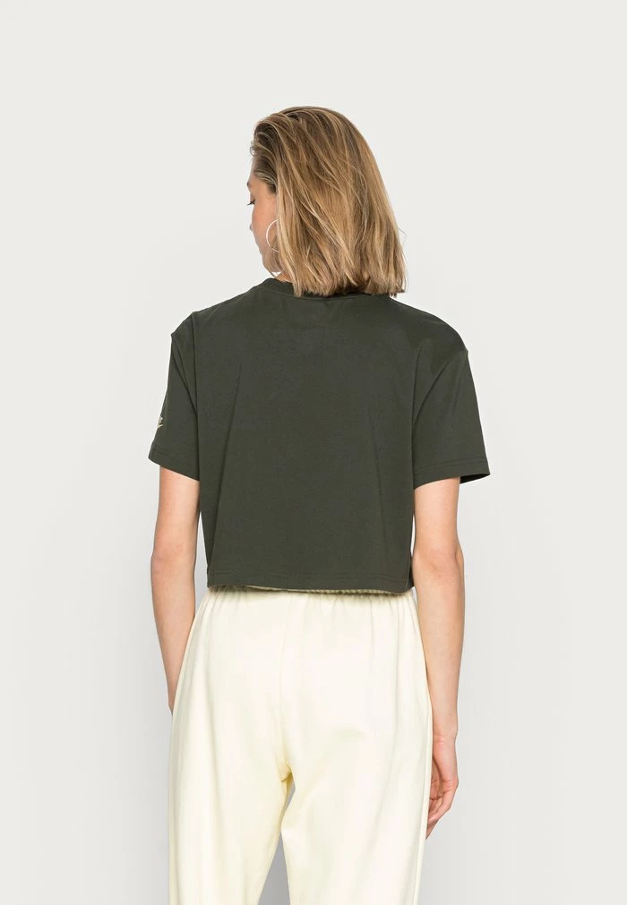 Nike Sportswear TEE CROP - Print T-shirt - Sequoia - Image 3