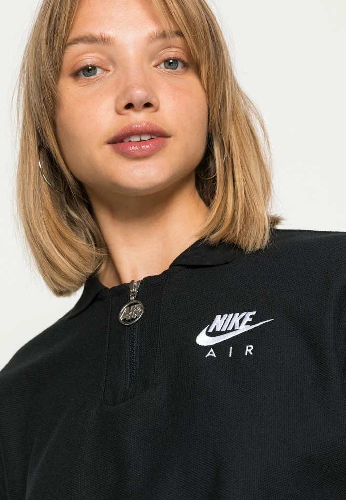 Nike Sportswear AIR - Polo Shirt - Black/white - Image 5