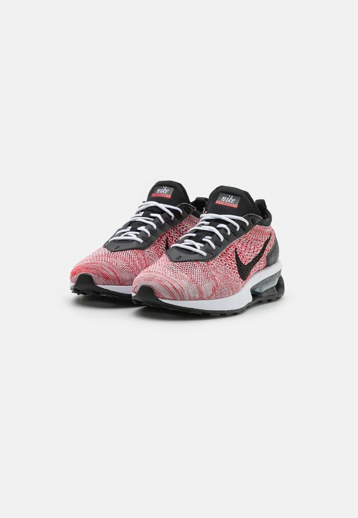 Nike Sportswear AIR MAX FLYKNIT RACER NN - Trainers - University Red/black/wolf Grey/black/white - Image 2