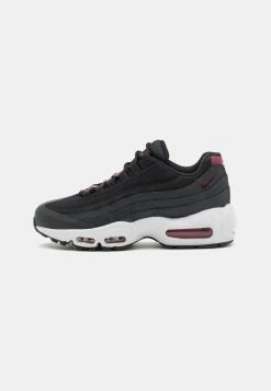 Nike Sportswear AIR MAX 95 RECRAFT BG UNISEX - Trainers - Anthracite/black/team Red/summit White