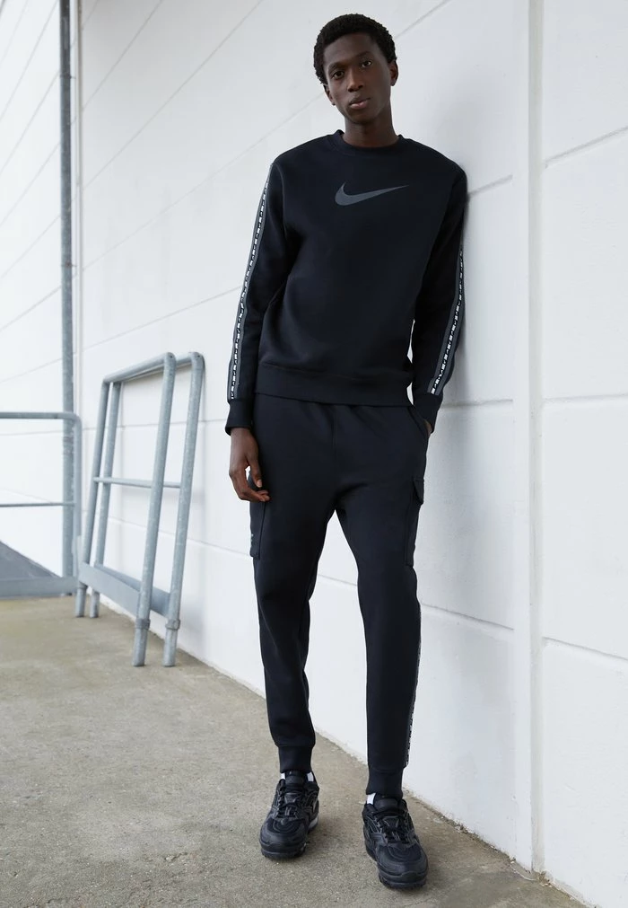 Nike Sportswear M NSW REPEAT FLC BB - Cargo Trousers - Black/iron Grey