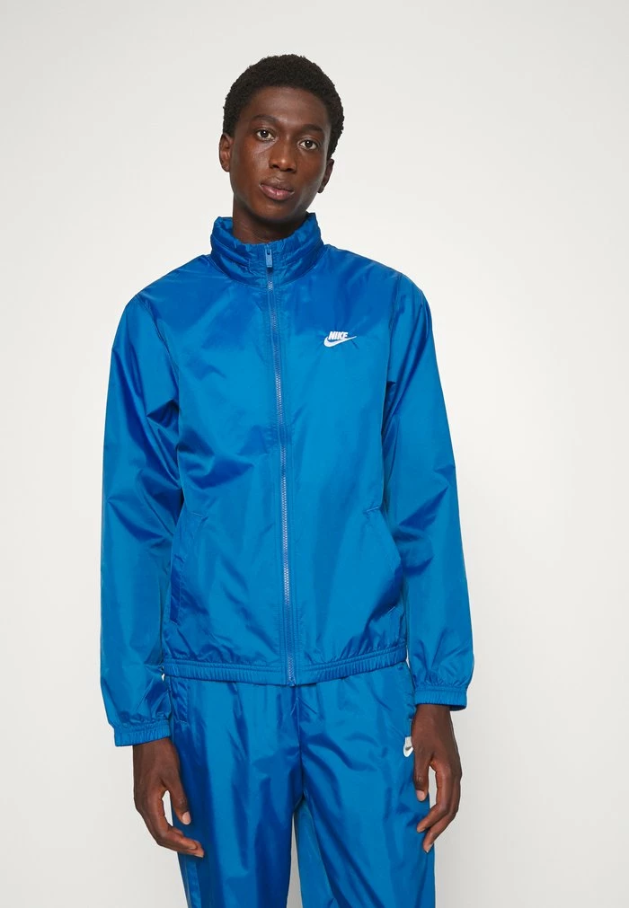 Nike Sportswear CLUB TRACK SUIT - Tracksuit - Dark Marina Blue/white - Image 6