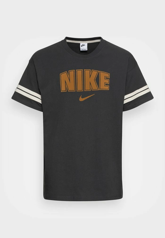 Nike Sportswear RETRO TEE - Print T-shirt - Smoke Grey