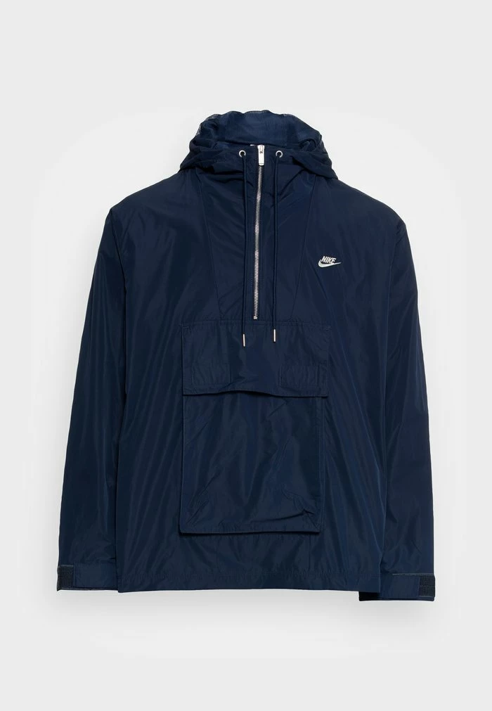 Nike Sportswear CIRCA ANORAK - Windbreaker - Midnight Navy/royal Tint/coconut Milk