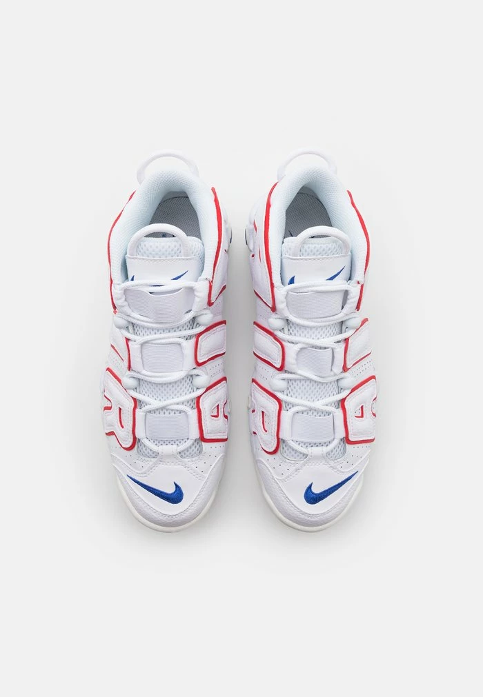 Nike Sportswear AIR MORE UPTEMPO 96 UNISEX - High-top Trainers - White/game Royal/university Red/sail - Image 4